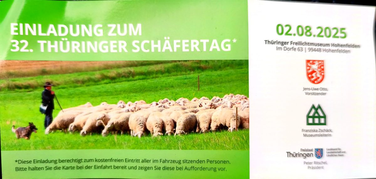 32. Thüringer Schäfertag